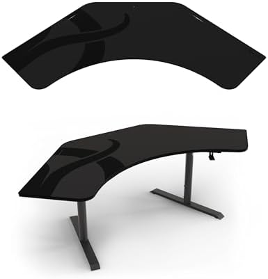 Arozzi Arena Angelo Gaming Desk Pad Gunmetal