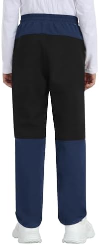 MoFiz Boys Snow Ski Pants Fleece Waterproof Winter Outdoor Hiking Pants