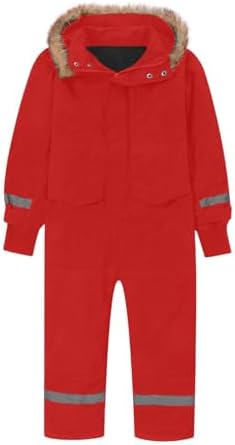 Snow Suit for Kids Boys Girls One Piece Winter Toddler Snowsuit