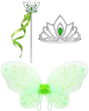 Light Up Fairy Princess Costume for 3-9YGirls Halloween Dress up