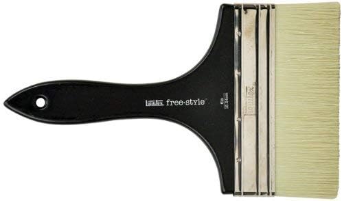 Liquitex Large Scale Broad Flat/Varnish Brush, 6"
