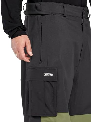 Volcom Men's Nwrk Baggy Snowboard Pant – 10k Waterproof Breathable 2-layer