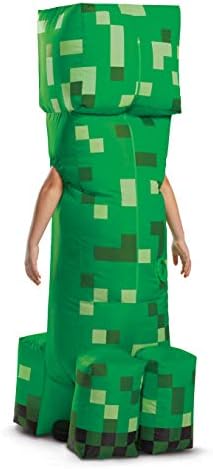 Disguise Minecraft Creeper Inflatable Costume, Green