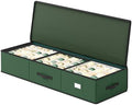 SONGMICS Christmas Ornament Storage Box, for 96 Slots of 3 Inch Balls