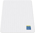 Azadx Heavy Duty Office Chair Mat for Carpet 45" x 53" Hard Material Large