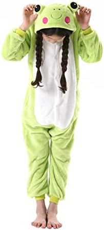 SimZoo Kids Animal Onesie Pajamas Halloween Costumes Cosplay 4-13Y