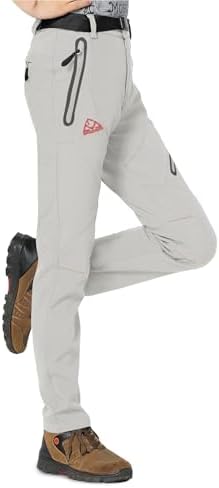 Rdruko Women's Snow Pants Waterproof Insulated Fleece Thermal Ski Hiking Snowboard Pants
