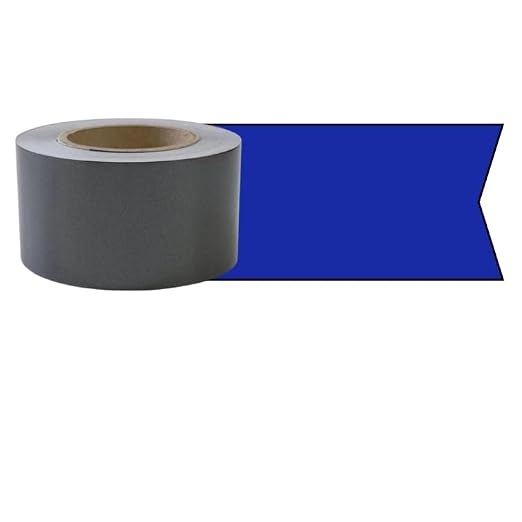Universal/TFX 2" x 50' Solid Pinstripe Automotive Pinstriping Tape for Cars, Trucks, suvs, and More (176 Blue Reflective)