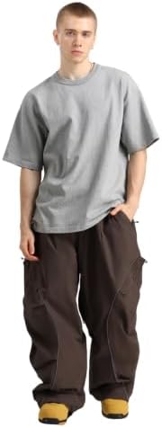 GSOU SNOW Mens Womens Baggy Ski Pants Snowboard Pants