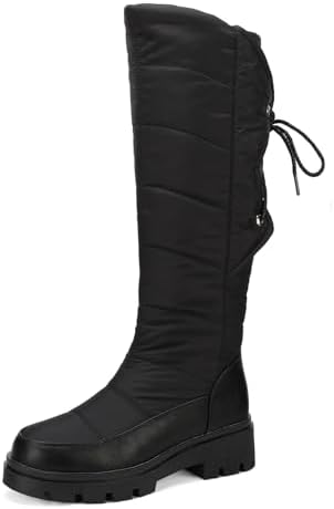 Women's Snow Boots Knee High Warm Winter Shoes