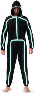 Spooktacular Creations Halloween Costume Adult Glow in the Dark Costume Men