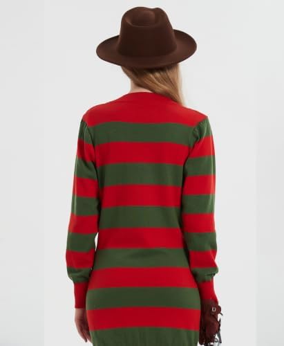 EBYTOP Halloween Scary Costume for Women 2026, Sweater with Hat Set