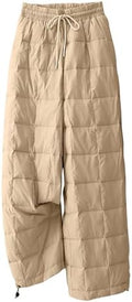 PEHMEA Womens Winter Snow Pants Windproof Warm Wide Leg Ski Casual Trousers