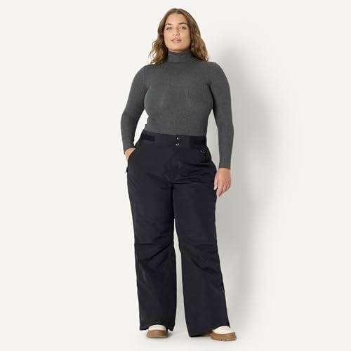 Amazon Essentials Women's Mid-Rise Water-Resistant Insulated Ski Pants