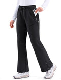 Women's Snow Ski Pants Fleece Lined Waterproof 3 Zipper Pockets Hiking Gear