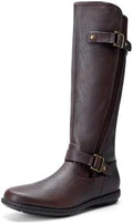 DREAM PAIRS Women's Faux Fur-Lined Knee High Winter Boots Fall Tall Boots