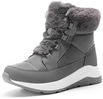 DREAM PAIRS Women's Outdoor Winter Snow Boots