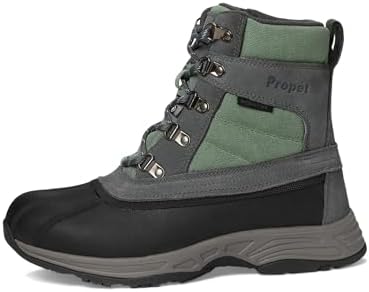 Propet Womens Cortland Snow Casual Boots Low Heel 1-2" - Black