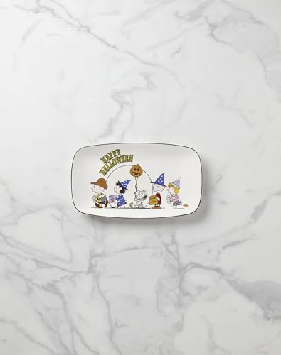 Lenox Peanuts Great Pumpkin Porcelain Halloween Serving Tray