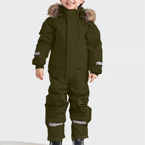 Snow Suit for Kids Boys Girls One Piece Winter Toddler Snowsuit