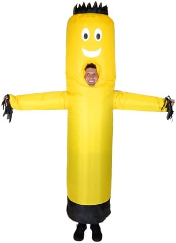 LookOurWay Inflatable Tube Man Costume - Wacky Wavy Arm Guy Funny Inflatable Halloween Costume
