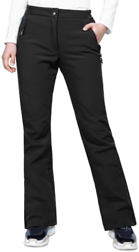 Outdoor Ventures Ski Pants Women Waterproof Insulated Snow Soft Shell