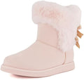 Juicy Couture Women's Slip On Winter Snow Boots Warm & Insulated Fur Lining Comfortable Fashion Booties