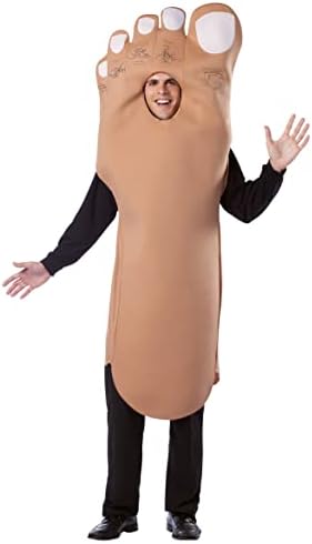 Rasta Imposta mens Big Foot Adult Sized Costumes, Tan, One Size US