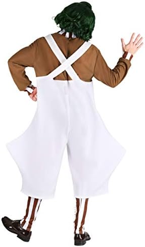 Rubies at Party City Willy Wonka and the Chocolate Factory: Oompa Loompa Costume for Adults, Men's Costume