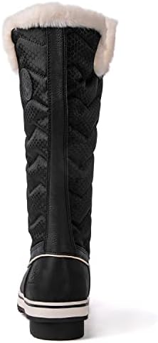kingshow Globalwin Women’s Snow Boots – Mid-Calf-Length Winter Boots For Women with Faux Fur Lining, Insulated Cold Weather Protection, and Non-Slip Traction Sole