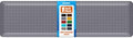 1" Thick Kitchen Mats for Floor, Water Resistant Floor Rug,Grey/72" x 20"