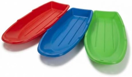 Peterkin Sledge - Huge 1.2M Long - Plastic Snow Sledge - Winter Lightning - Assorted Colours