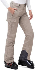 33,000ft Women's Insulated Snow Pants Waterproof Ski with Boot Gaiters