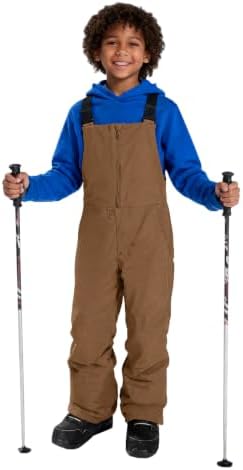 Haloumoning Boys Snow Bibs Kids Ski Pants 5-14 Years