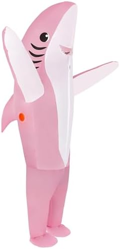 KMiKE Inflatable Shark Costume for Adults & Kids