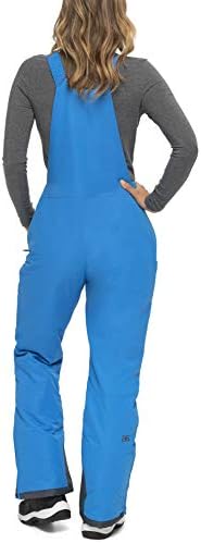 Arctix Women's Essential Insulated Ski Bibs, Water Resistant Snow Pants for Skiing & Snowboarding