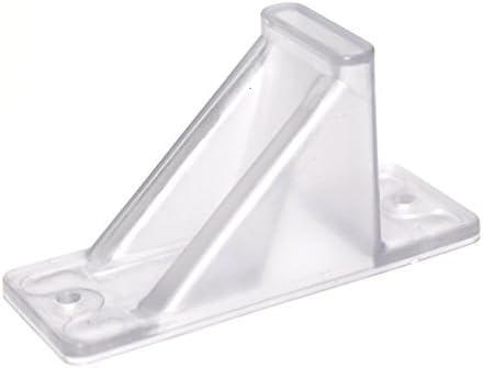 JSP Manufacturing Clear Plastic Mini Roof Snow and Ice Guard - Multi-Quantity Pack | Prevent Sliding Snow Stop Buildup (50)