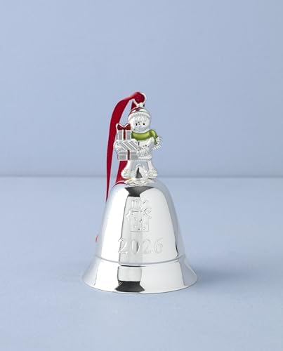 Lenox 2026 Musical Bell Silverplate Ornament
