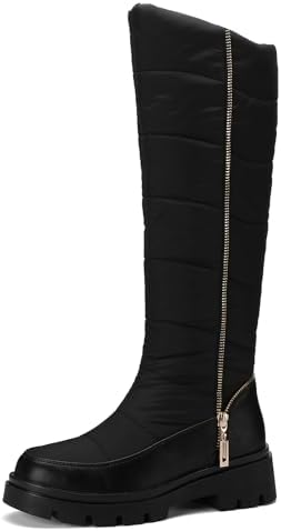 Women's Snow Boots Knee High Warm Winter Shoes