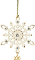 Lenox 2026 Gemmed Snowflake Ornament