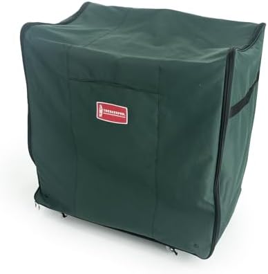 Telescoping Christmas Ornament Storage Box, Adjustable Dividers, 140 Slots
