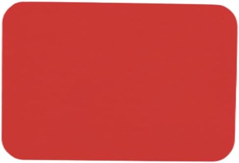 TYUU Christmas Bath Mat, Red Bathroom Rugs Non Slip Washable Thin Absorbent Bath Mat Fits Under Door Bathroom Floor Mat Perfect for Bath, Shower, or Sink 16"x24" Red