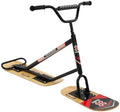 360° Steering Rear Ski Snow Scooter, Adult Snowboard Sled