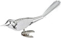 Inge Glas Silver Bird German Glass Christmas Ornament