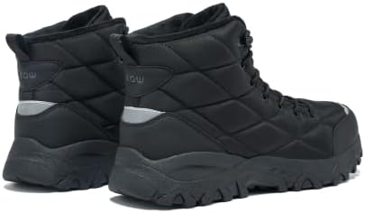 EQW Men's Waterproof Snow Boots Insulation Lightweight Non-Slip