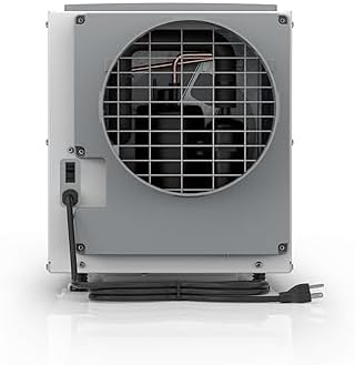 AprilAire E100 Pro Dehumidifier Bundle - 100 Pint Whole House Dehumidifier - Full Complete Kit - Crawl Spaces, Basements, Whole Homes, Commercial up to 5,500 sq. ft - 5 Year Warranty Included