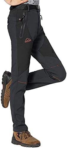 Rdruko Women's Snow Pants Waterproof Insulated Fleece Thermal Ski Hiking Snowboard Pants