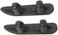 Colaxi 2 Pieces Snow Skis Snow Sledge Balance Bike into Sled Snowmobile Skiing Sled Attachment for Lakeside