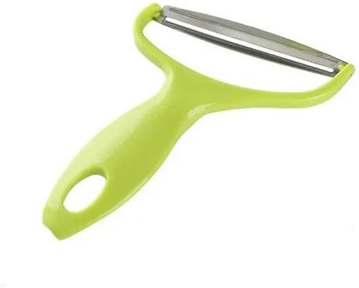 Vegetable Peeler, Cucumber Slicer Cabbage Shredder Stainless Steel Vegetable Peeler Cutter Wide Mouth Fruit Salad Potato Graters Knife Cooking Kitchen Gadgets-Blue(Green)