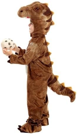 Spooktacular Creations Halloween Realistic T.rex Costume Outfit Dinosaur Jumpsuit with Egg